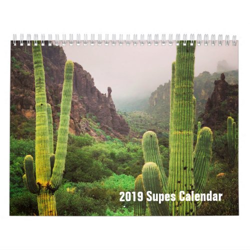 2019 Supes Calendar