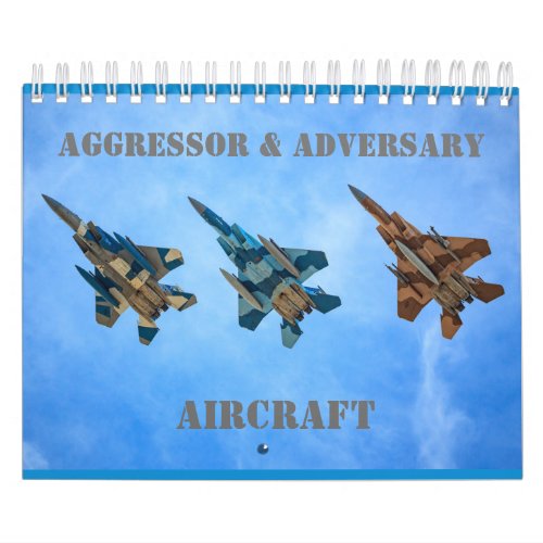 2019 US Aggressor and Adversary Aircraft Calendar