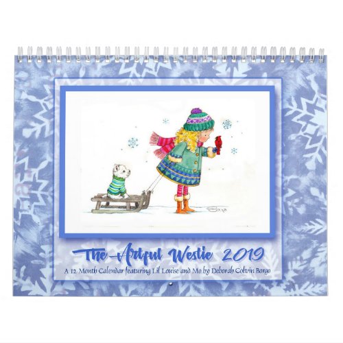 2019 Westie Calendar by Deborah Borgo