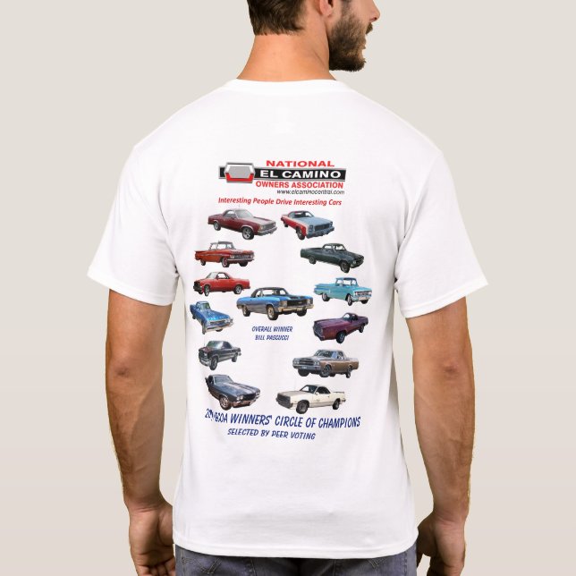 2019 Winner's Circle of Champions T-Shirt (Back)