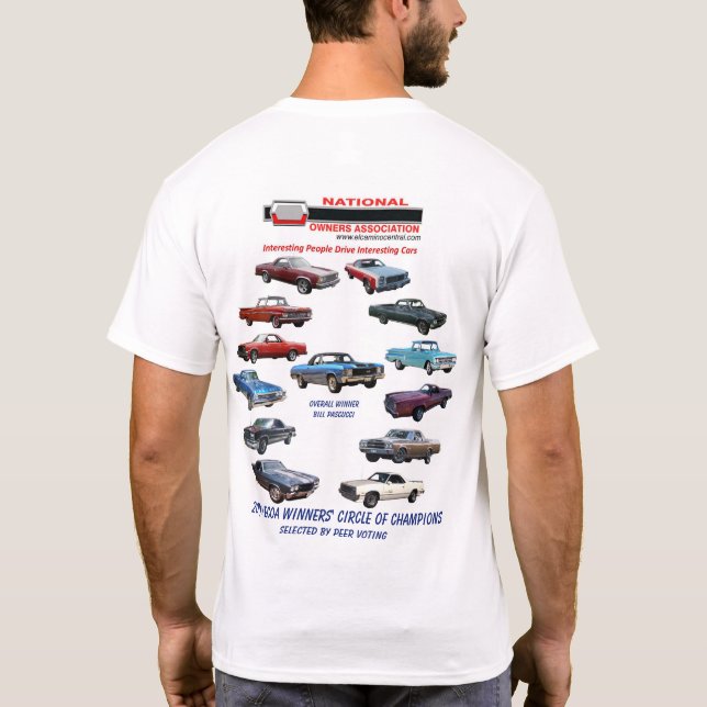 2019 Winner's Circle of Champions T-Shirt (Back)