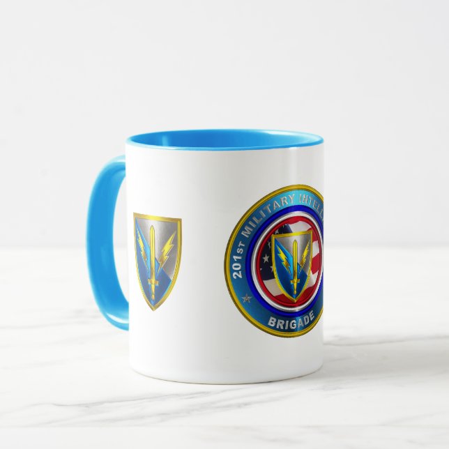 201st Expeditionary Military Intelligence Brigade  Mug (Front Left)