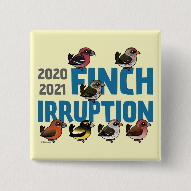 2020-2021 Finch Irruption Button (Front)
