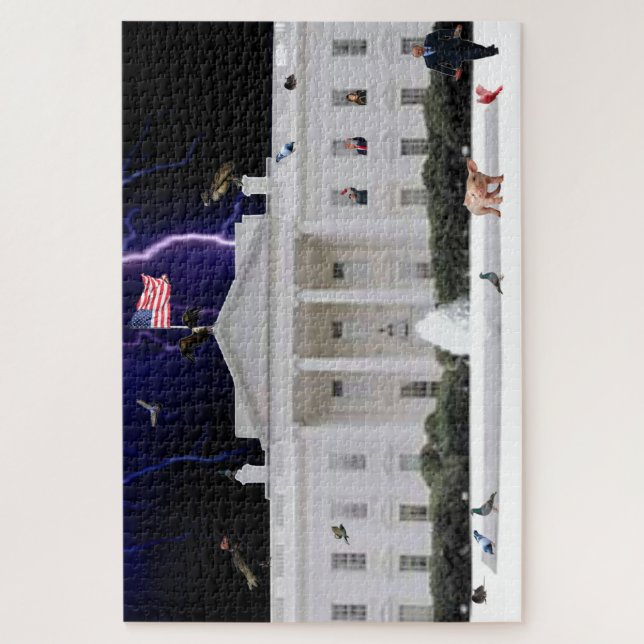 2020 A White House Nightmare 1,014 Pieces Jigsaw Puzzle (Vertical)