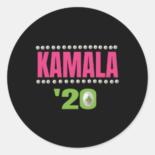2020 Aka Sister Vote Joe Biden Kamala Harris 2020 Classic Round Sticker