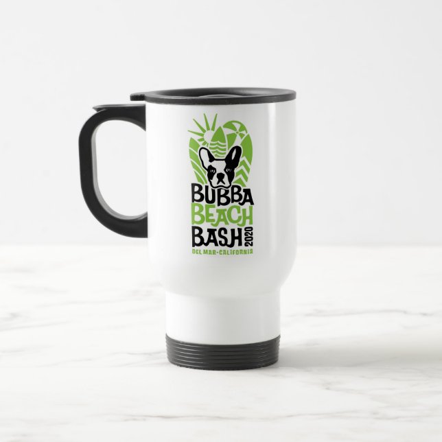 2020 BUBBA BEACH BASH PIED TRAVEL MUG (Left)