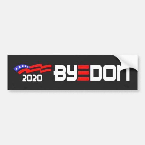 2020 BYEDON BUMPER STICKER