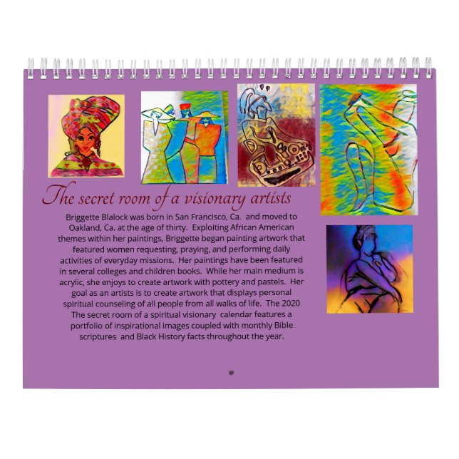 2020 CALENDAR (Back)