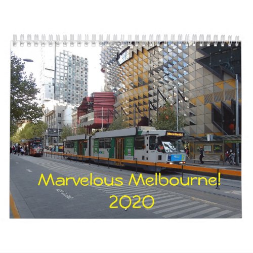 2020 Calendar Melbourne Australia