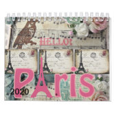 Paris Calendar | Zazzle