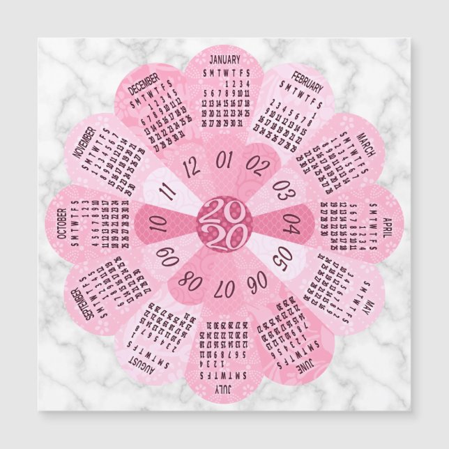 2020 Calendar (See Description for New Version) (Front)