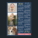 2020 Calendar (See Description for New Version)<br><div class="desc">ARE YOU LOOKING FOR THE 2025 VERSION OF THIS CALENDAR? | Find all our 2025 calendars in the FancyCelebration store here➔  https://www.zazzle.com/store/fancycelebration/products?ps=128&cg=196920781224604082  ➔ You can also find all our calendars in the collection here: https://www.zazzle.com/collections/119258460294242876</div>