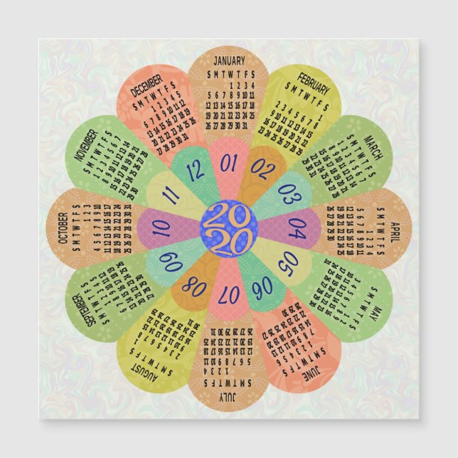 2020 Calendar (See Description for New Version) (Front)