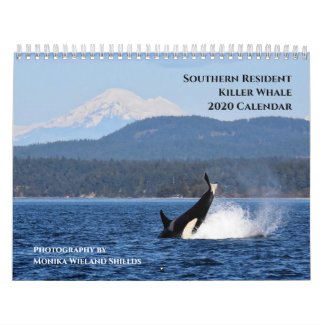 2020 Calendar Southern Resident Killer Whales