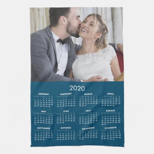 2020 Calendar Your Photo Kitchen Towel