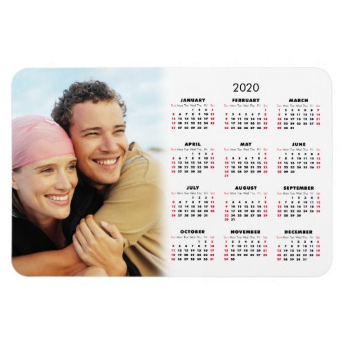 2020 Calendar Your Photo Magnet