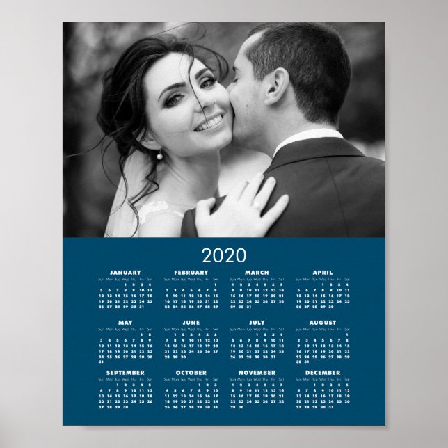 2020 Calendar Your Photo Poster (Front)
