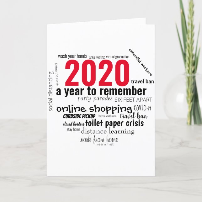 2020 Christmas | Quarantine Hanukkah | Pandemic Holiday Card (Front)
