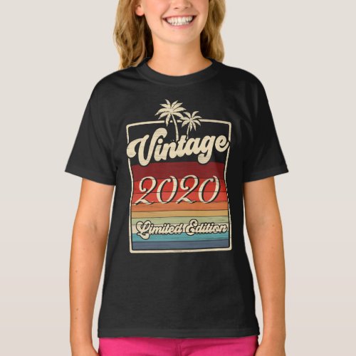 2020 Classic  Original Vintage 3 Birthday Est Edit T_Shirt