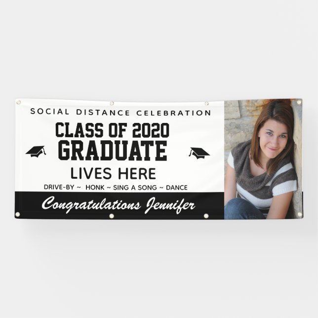 2020 COVID-19 Graduation Banners - Quarantine (Horizontal)