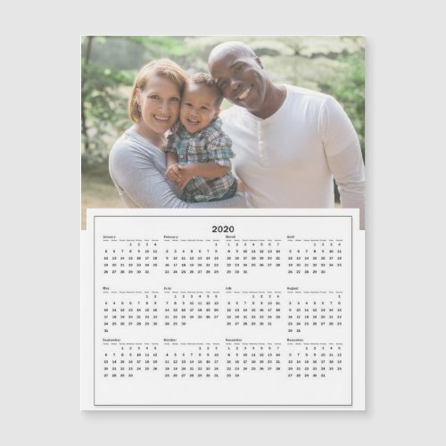2020 customized calendar