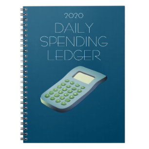 2020 Daily Spending Ledger Financial Management Notebook