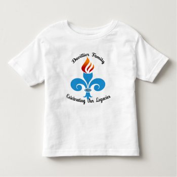 2020 Davillier Virtual Reunion Toddler T-shirt by CreoleRose at Zazzle