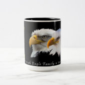 2020 Decorah Eagle Family Two-Tone Coffee Mug (Center)