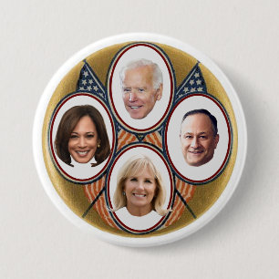 2020 Democratic Presidential Ticket Button
