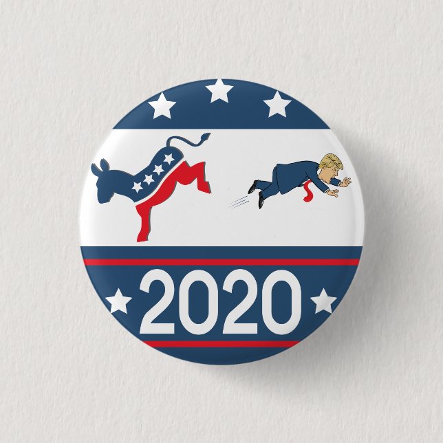 2020 Democrats Pinback Button (Front)