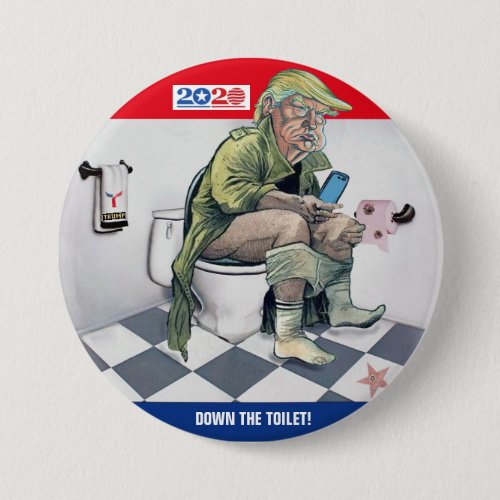 2020 Down the toilet Button