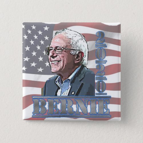 2020 Election Bernie Sanders Support Button
