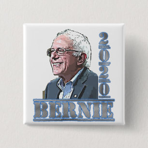 2020 Election Bernie Sanders Support Button
