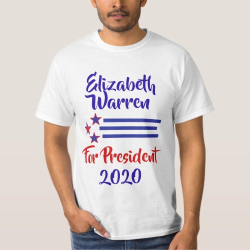 2020 Election Elizabeth Warren Support T_Shirt