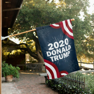 2020 Elections Donald Trump House Flag