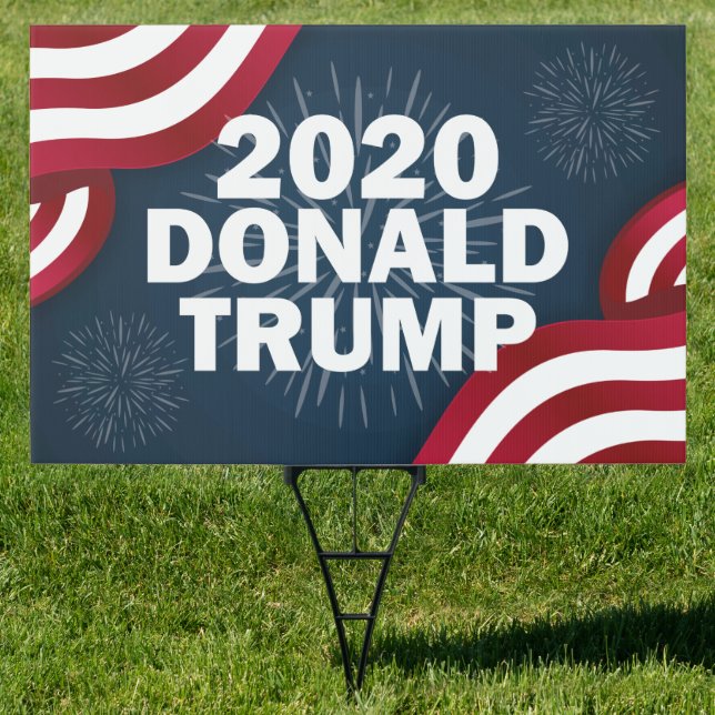 2020 Elections Donald Trump Sign (Insitu)