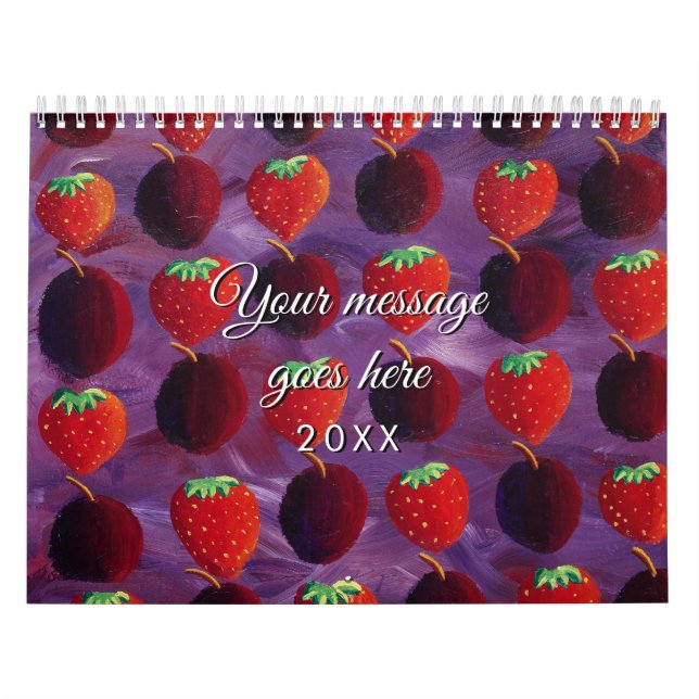 2020 Food Art by Julie Nicholls Calendar (Cover)