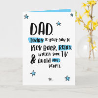 2020 Funny Father's Day card