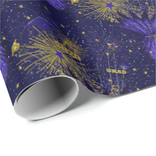 2020 Grad Centerpiece-Dark Blue-Gift Wrapping Paper