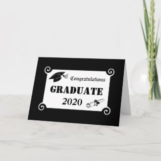 2020 Graduation Congratulation Card