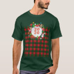 2020 Happy New Year! Scotland Pattern T-Shirt