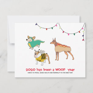 2020 has been a WOOF Year Funny Dogs Holidays
