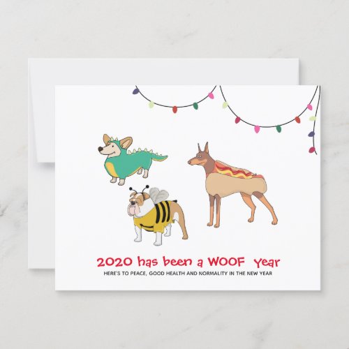 2020 has been a WOOF Year Funny Dogs Holidays