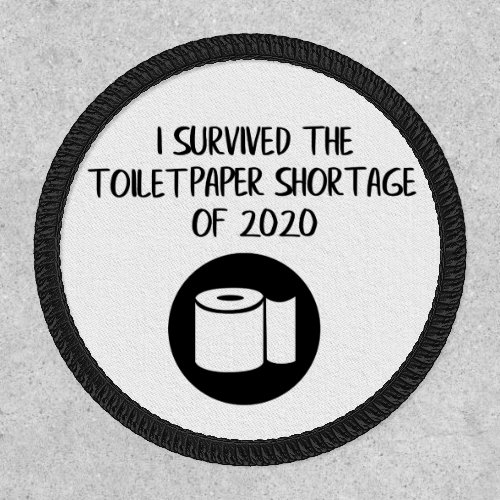 2020 I Survived Toilet Paper Shortage Patch
