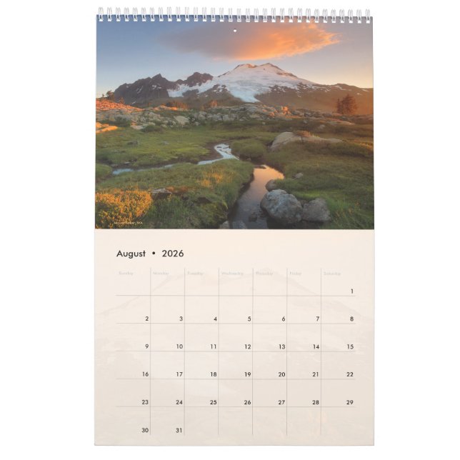 2020 Landscape Calendar By Deborah Baker (Aug 2026)
