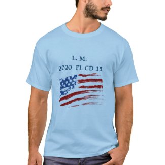 2020 Loretta Miller for Congress Flag Shirt