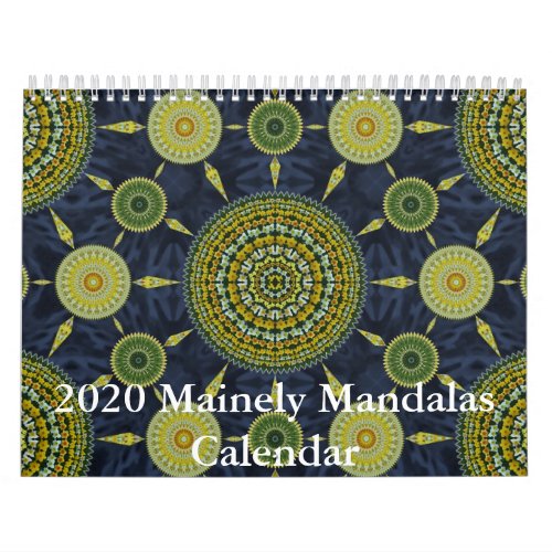 2020 Mainely Mandalas Calendar