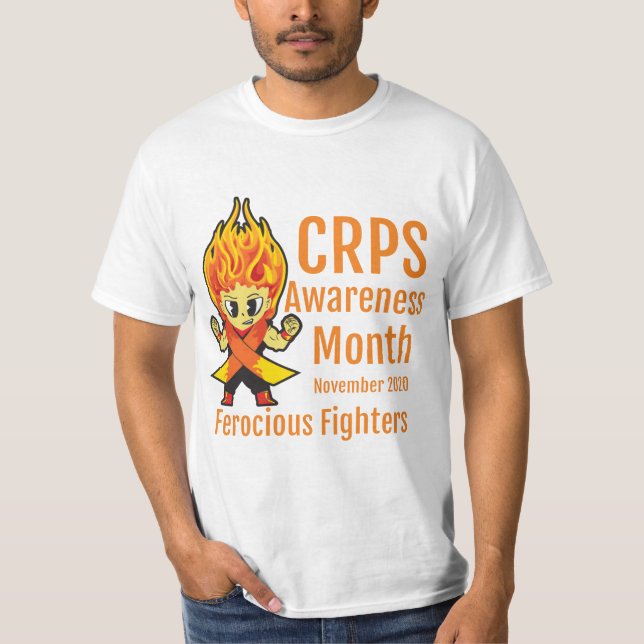 2020 Mascot CRPS Awareness T-shirt (Front)