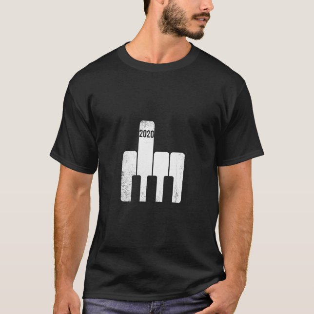 2020 Middle Finger Very Bad Year T-Shirt (Front)