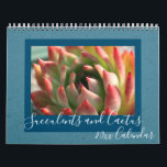 2020 Modern Script Succulents and Cactus Calendar<br><div class="desc">This create your own calendar design was created though digital art. It may be personalized in the area provided. You may change the font or add font. To customize simply replace the photos with your own. Choose the customize further option to make more changes. Contact me at colorflowcreations@gmail.com if you...</div>